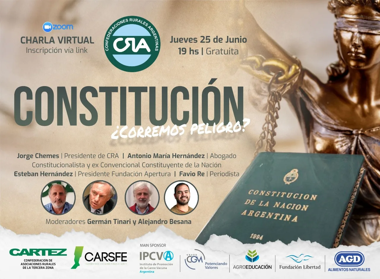 Charla Virtual: CONSTITUCIÓN. ¿Corremos Peligro?