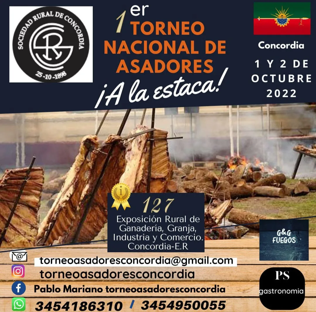 1er Torneo de Asado a la Estaca en nuestra Expo Rural 2022