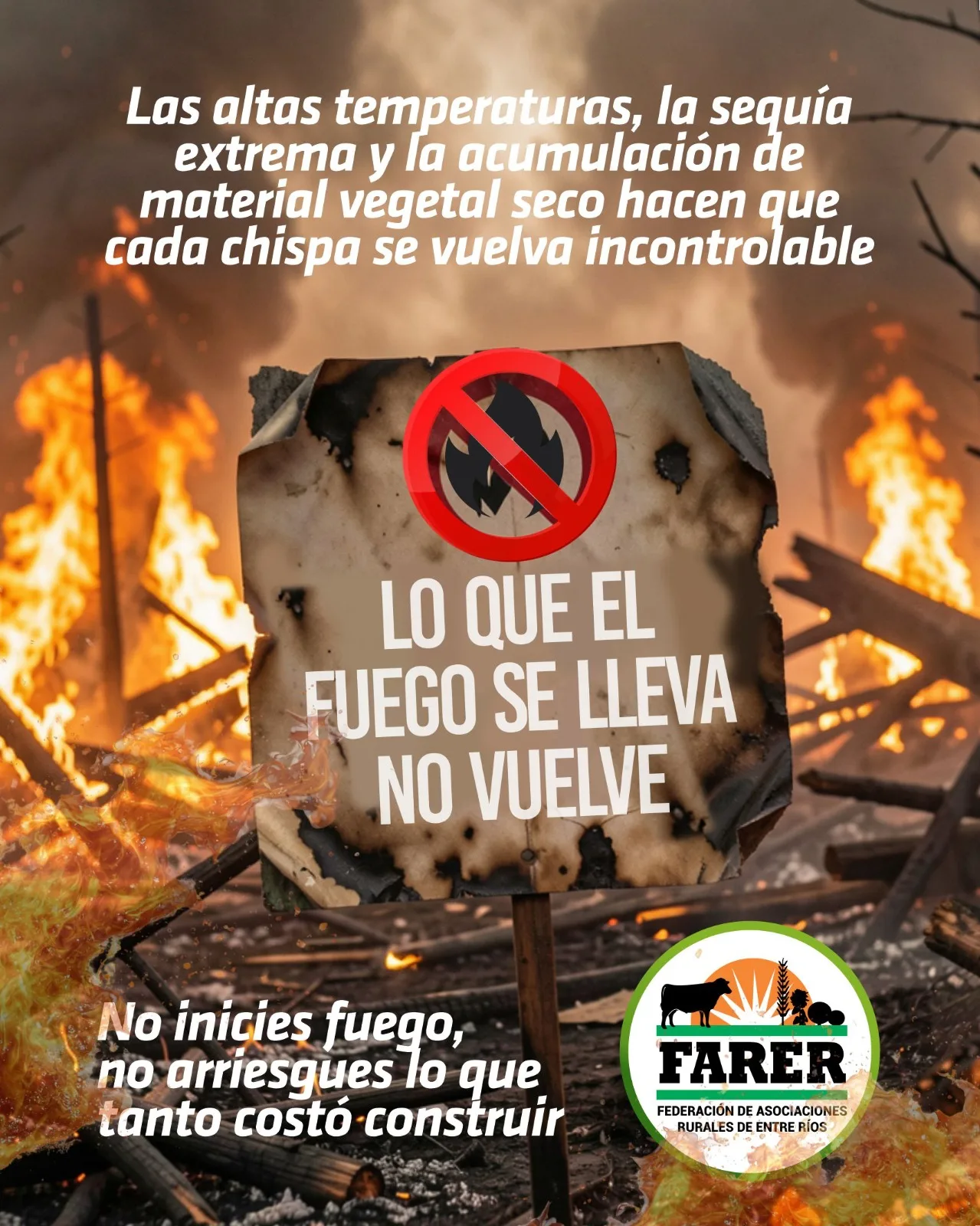 Alerta Sobre Incendios Rurales