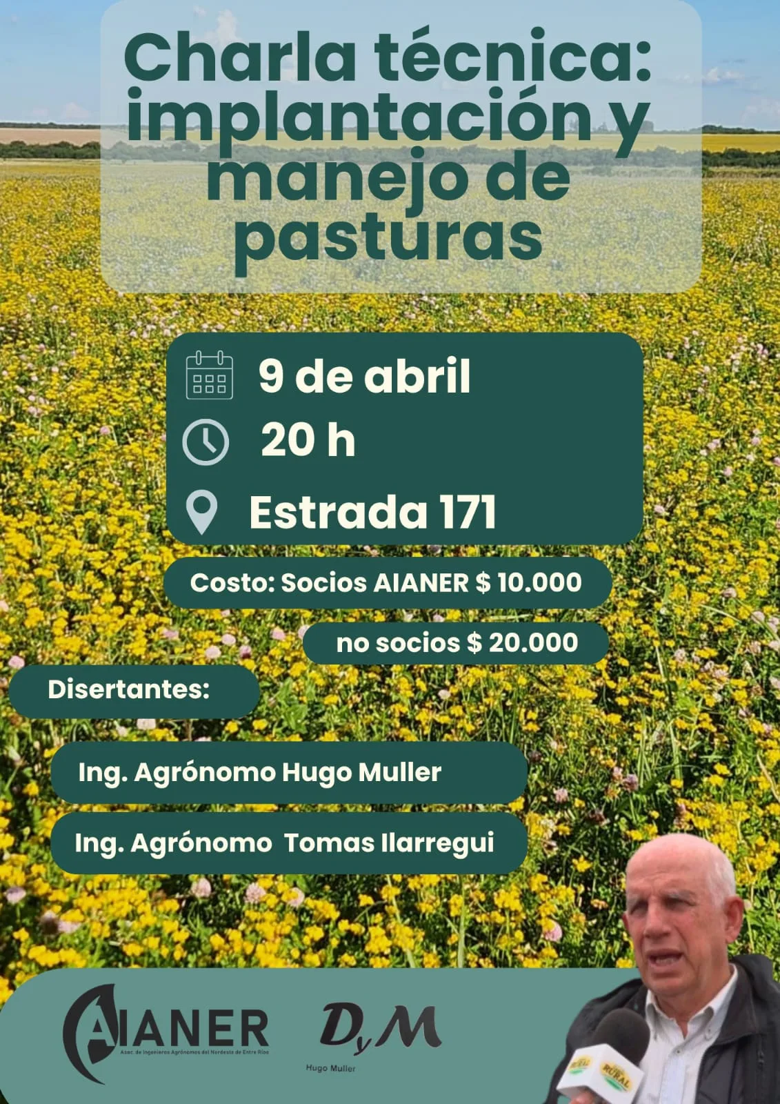 Charla Tecnica Implantacion y manejo de Pasturas